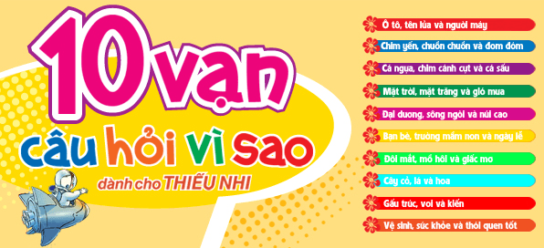 Chuyên mục “ Mỗi tuần một câu chuyện đẹp, một cuốn sách hay, một tấm gương sáng”: Bộ sách “10 vạn câu hỏi vì sao?”