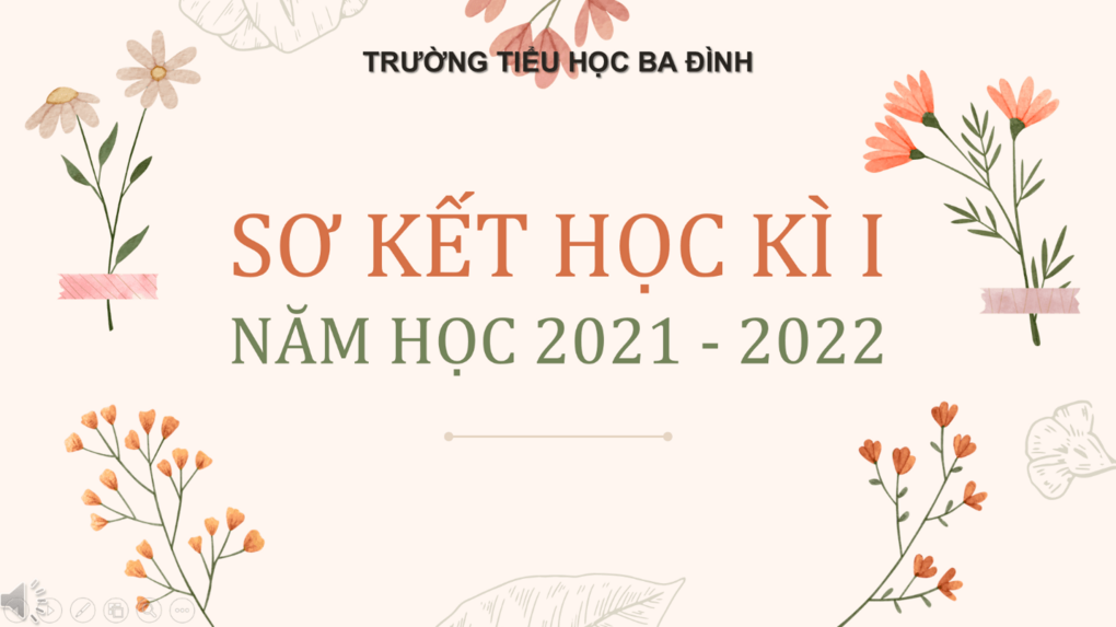 Trường TH Ba Đình tổ chức họp cha mẹ học sinh và Sơ kết học kì I – năm học 2021-2022