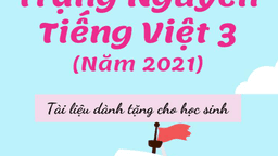 Tài liệu tham khảo: Đề thi Trạng nguyên Tiếng Việt lớp 3 - vòng thi cấp Trường (năm 2021)