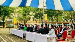 UBND Quận Ba ĐÌnh: Trường đầu tiên diễn tập phương án đón học sinh học trực tiếp sau Tết
