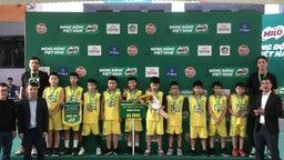 Trường Tiểu học Ba Đình đạt giải Ba giải bóng rổ học sinh tiểu học Hà Nội - Cúp Nestlé Milo 2020