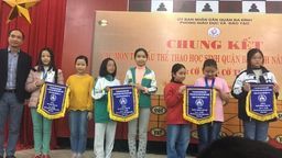 Học sinh trường Tiểu học Ba Đình giành được nhiều thành tích xuất sắc trong Chung kết các môn thi đấu thể thao học sinh Quận Ba Đình năm học 2020 - 2021