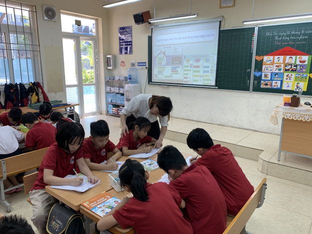 Lớp 3A4: Những điều thú vị đến từ tiết Hoạt động trải nghiệm.