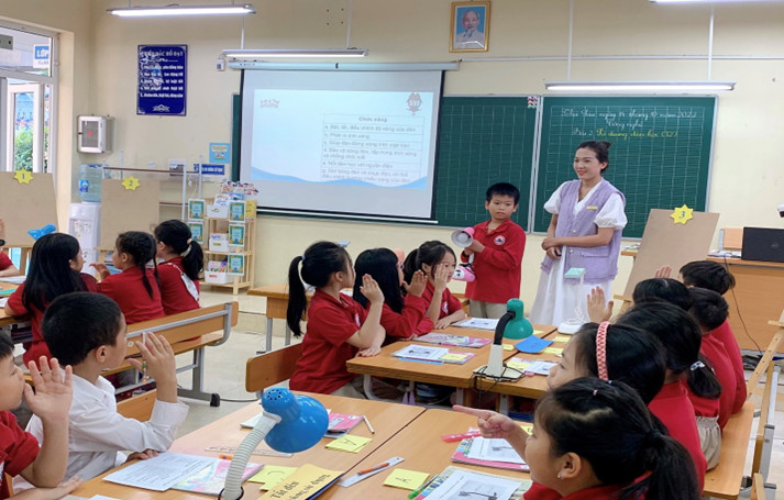 Lớp 3A1: Học sinh cùng vui khám phá với môn Công nghệ