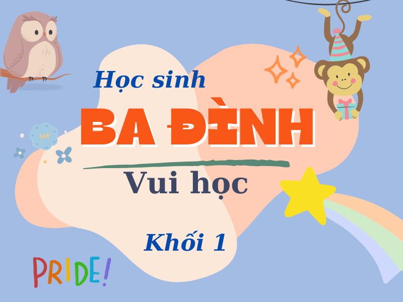 Học sinh Ba Đình vui học - Cuộc tranh tài tuần 10 (dành cho HS khối 1)