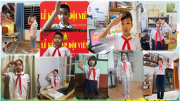 Ngày em vào Đội – Những cảm xúc không thế quên của các bạn nhỏ khối 3 khi được trở thành những Đội viên của Đội Thiếu niên tiền phong Hồ Chí Minh
