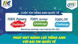 Thông báo về Cuộc thi TOEFL Primary Challenge 2021-2022