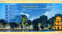 Trường Tiểu học Ba Đình: Hướng dẫn PHHS đăng ký tuyển sinh đầu cấp