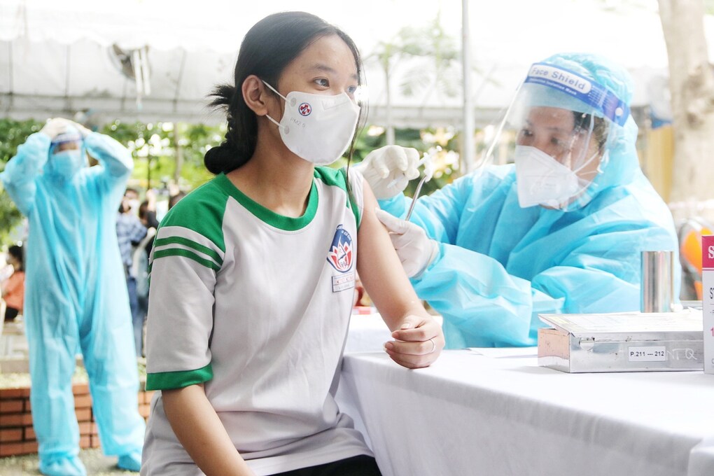 Lịch tiêm vaccine phòng Covid-19 cho trẻ từ 5 đến dưới 12 tuổi trên địa bàn quận