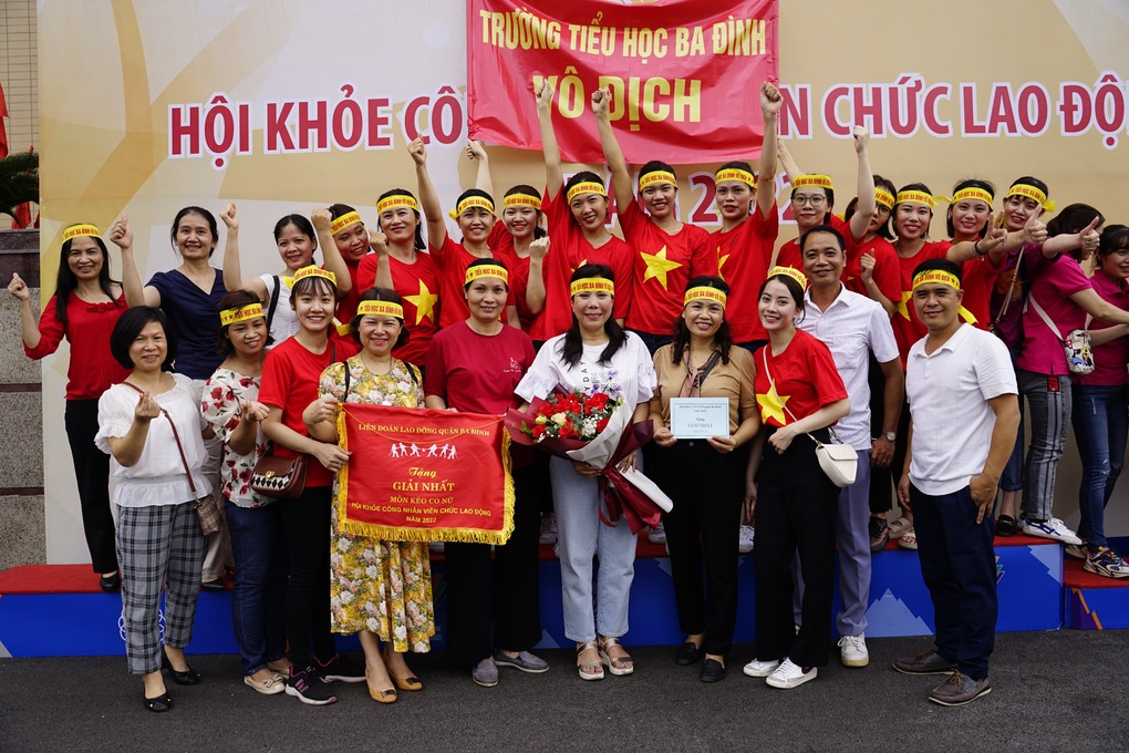 Hội khoẻ nhân dân, viên chức, lao động quận Ba Đình năm 2022