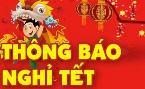 Thông báo nghỉ Tết Nguyên Đán Quý Mão 2023