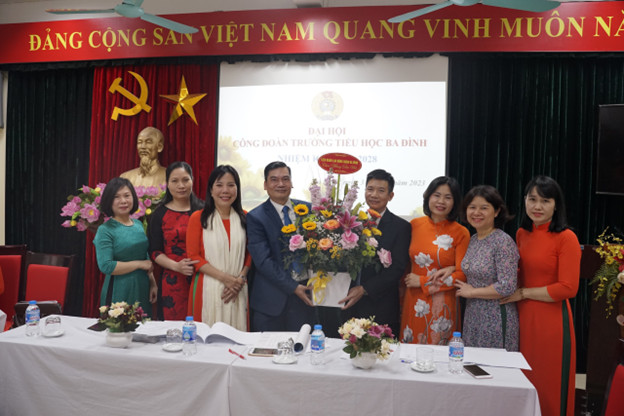 Trường Tiểu học Ba Đình tổ chức thành công Đại hội Công đoàn nhiệm kì 2023 – 2028