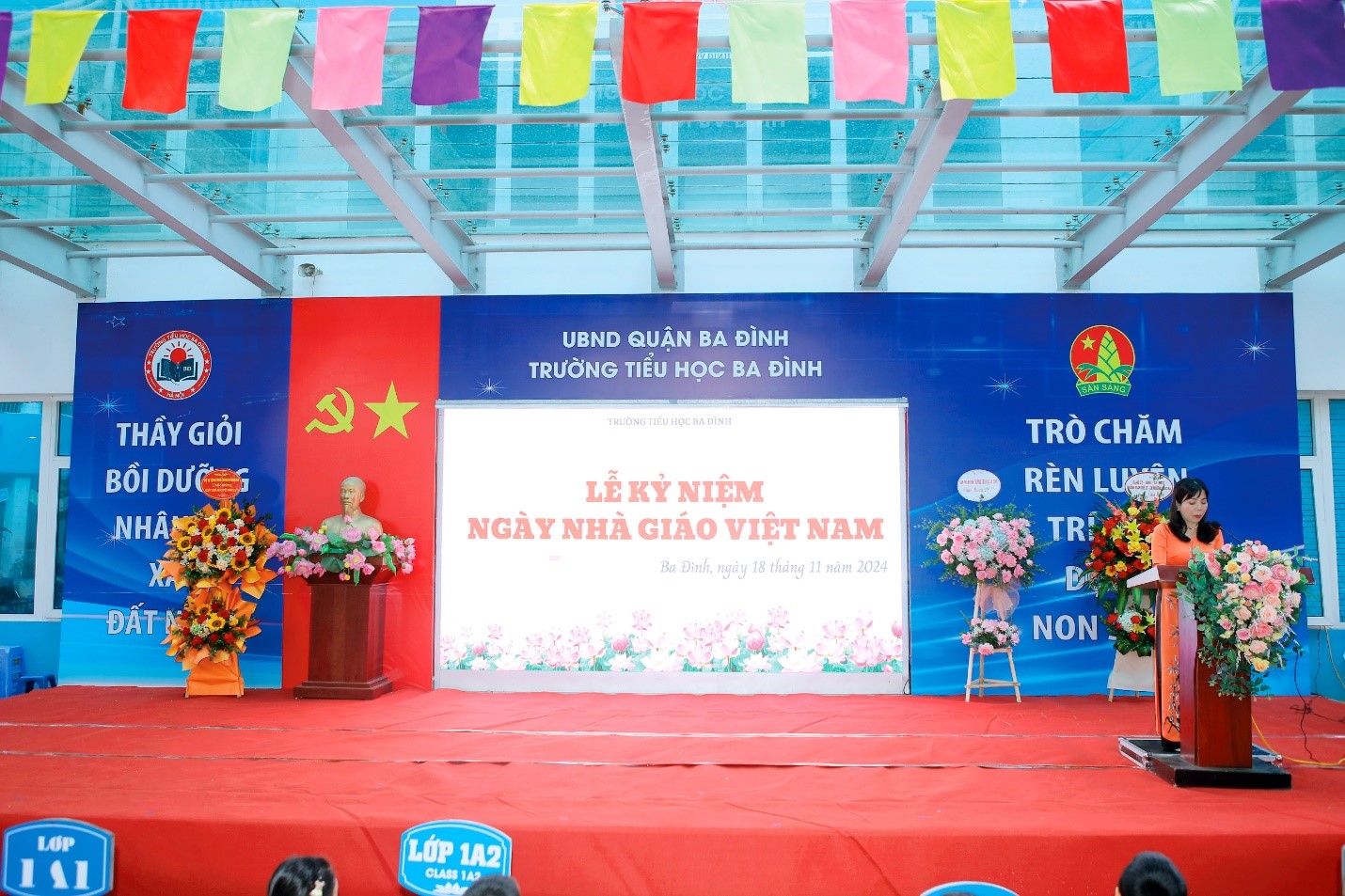 Trường Tiểu học Ba Đình tổ chức Kỷ niệm 42 năm Ngày Nhà giáo Việt Nam 20/11