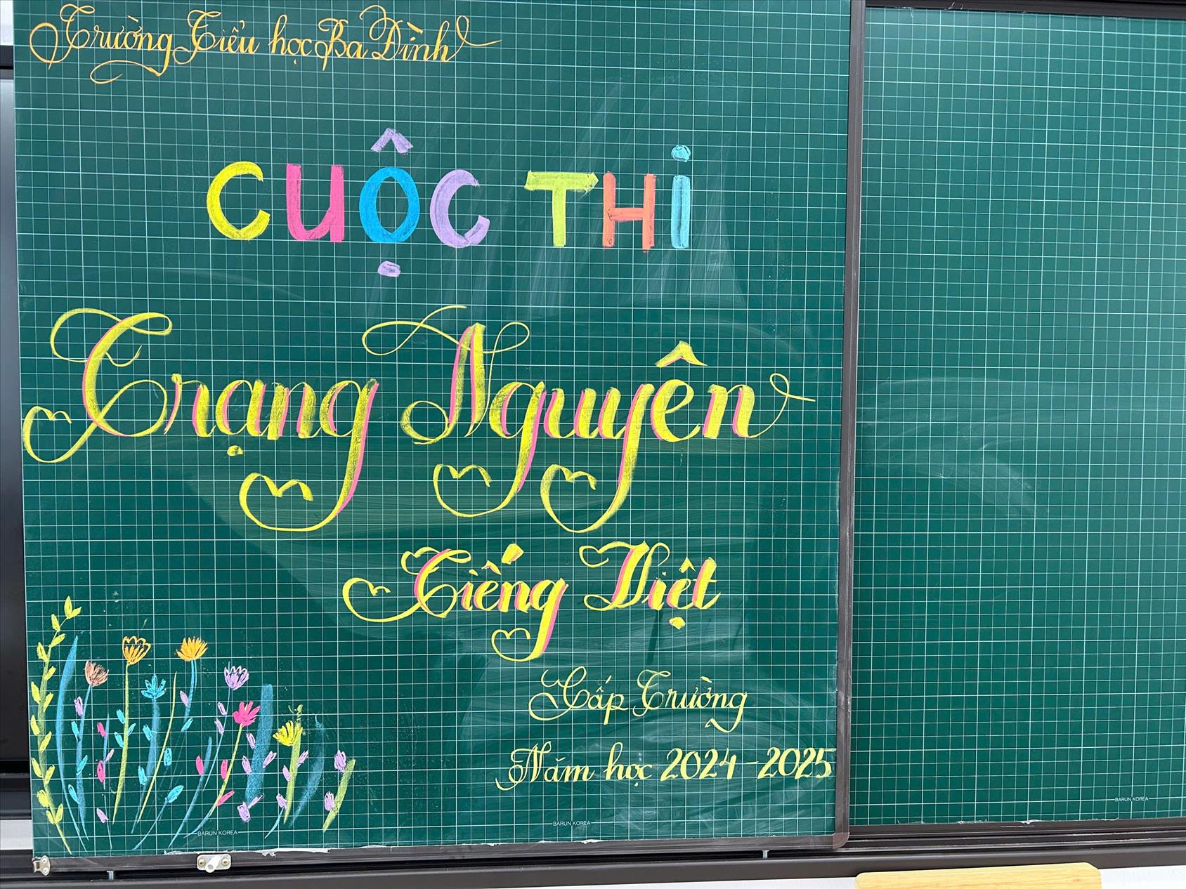 Học sinh trường Tiểu học Ba Đình tham gia tranh tài tại vòng thi cấp Trường - Sân chơi Trạng Nguyên Tiếng Việt năm học 2024 - 2025