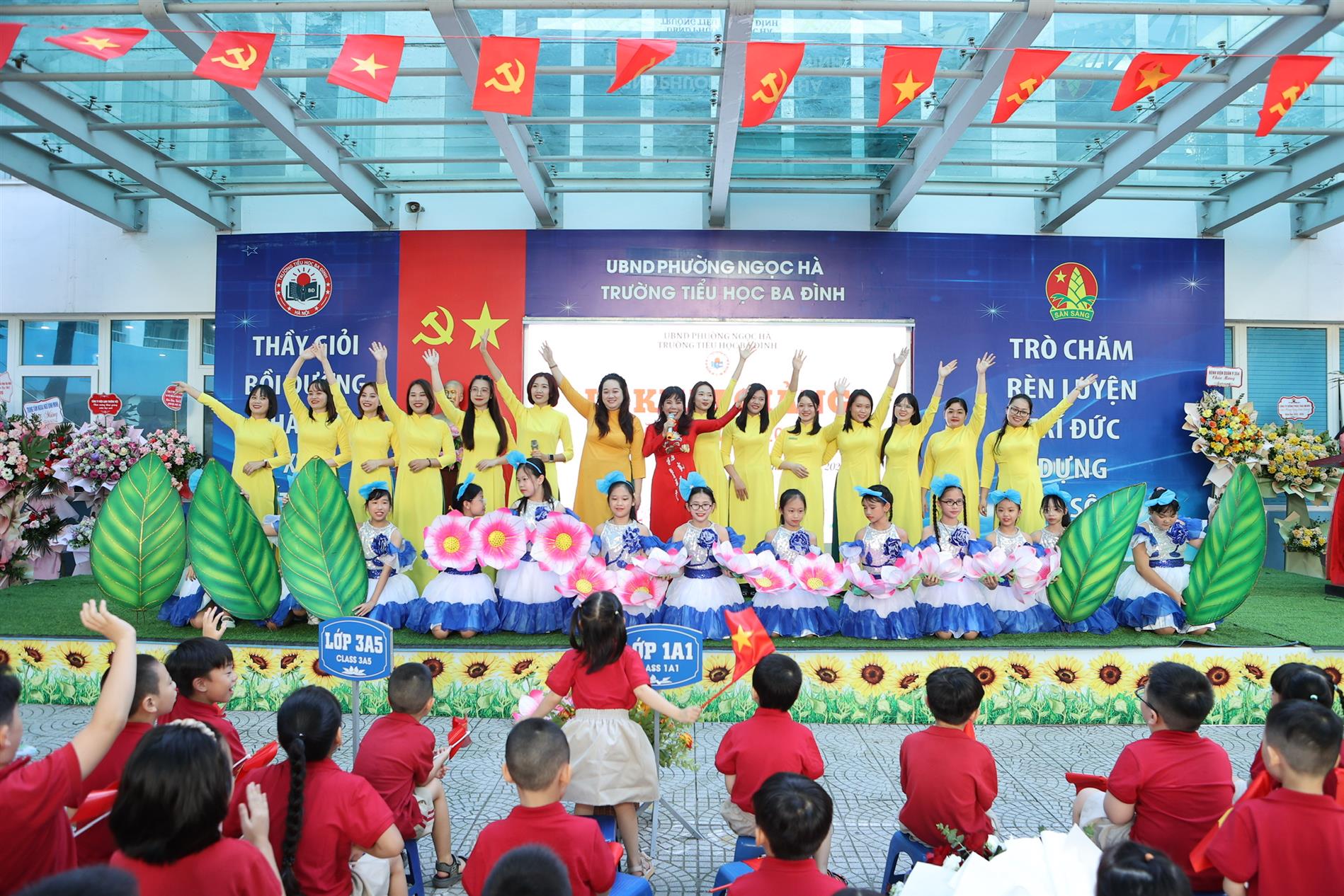 Trường Tiểu học Ba Đình rực rỡ trong Lễ khai giảng năm học mới 2025 – 2026 – Hành trình tri thức hòa nhịp cùng 80 năm ngành giáo dục Việt Nam.