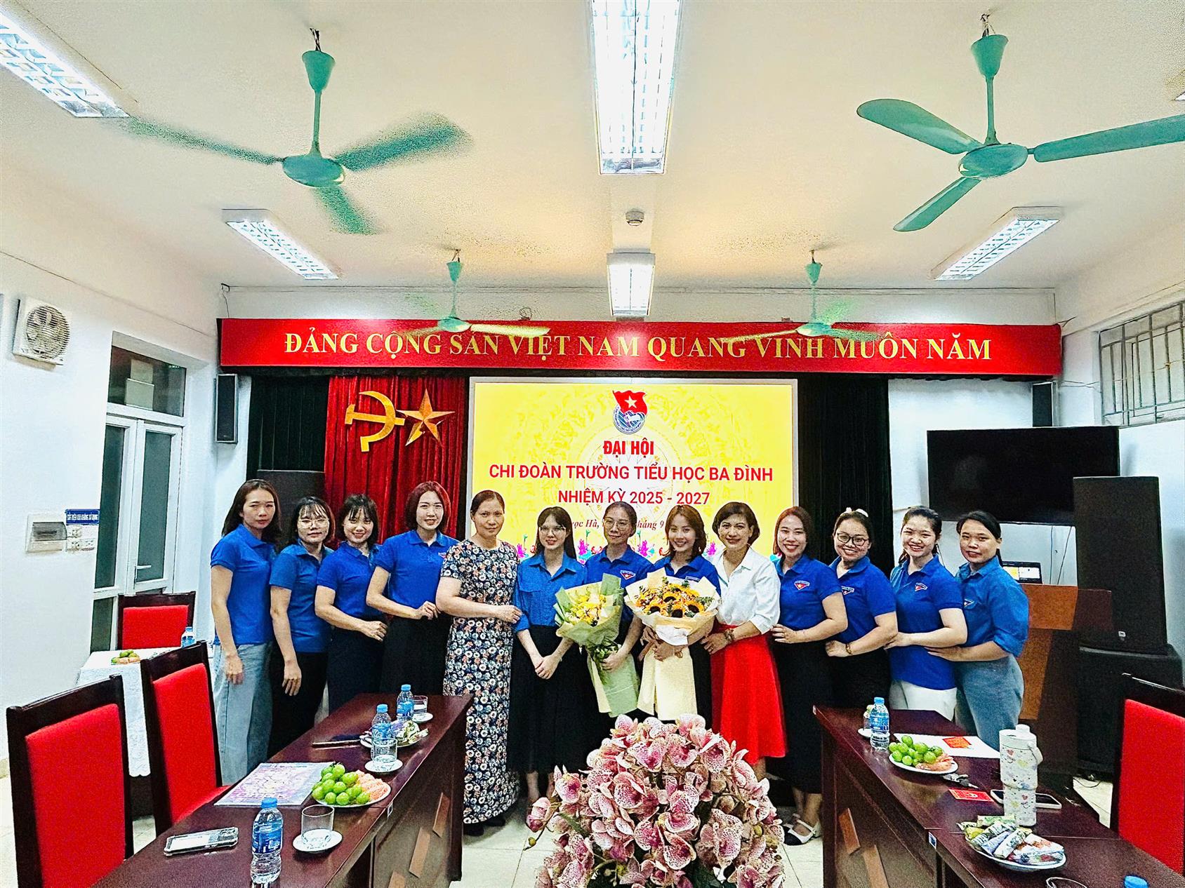 Trường Tiểu học Ba Đình tổ chức Đại hội Chi Đoàn nhiệm kỳ 2025 - 2027