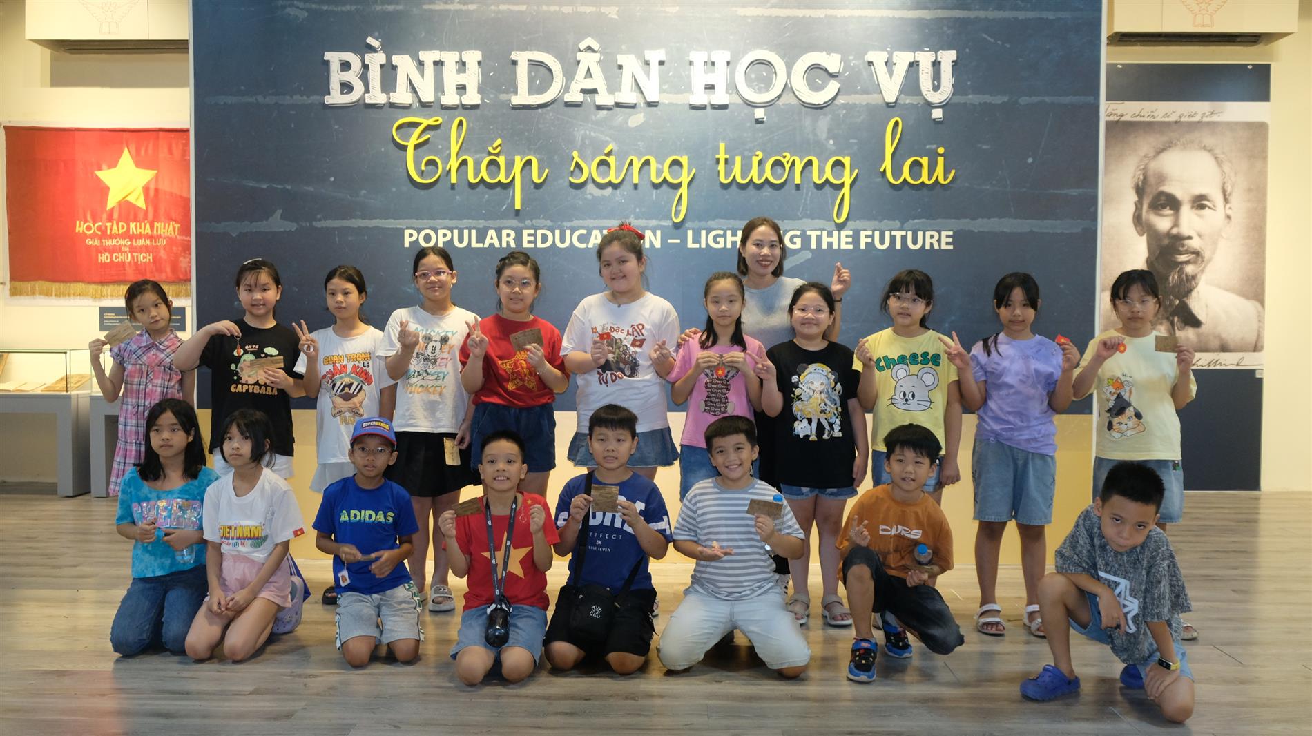 Cùng học sinh lớp 4A2 khám phá Lịch sử tại Bảo tàng Lịch sử Quốc Gia