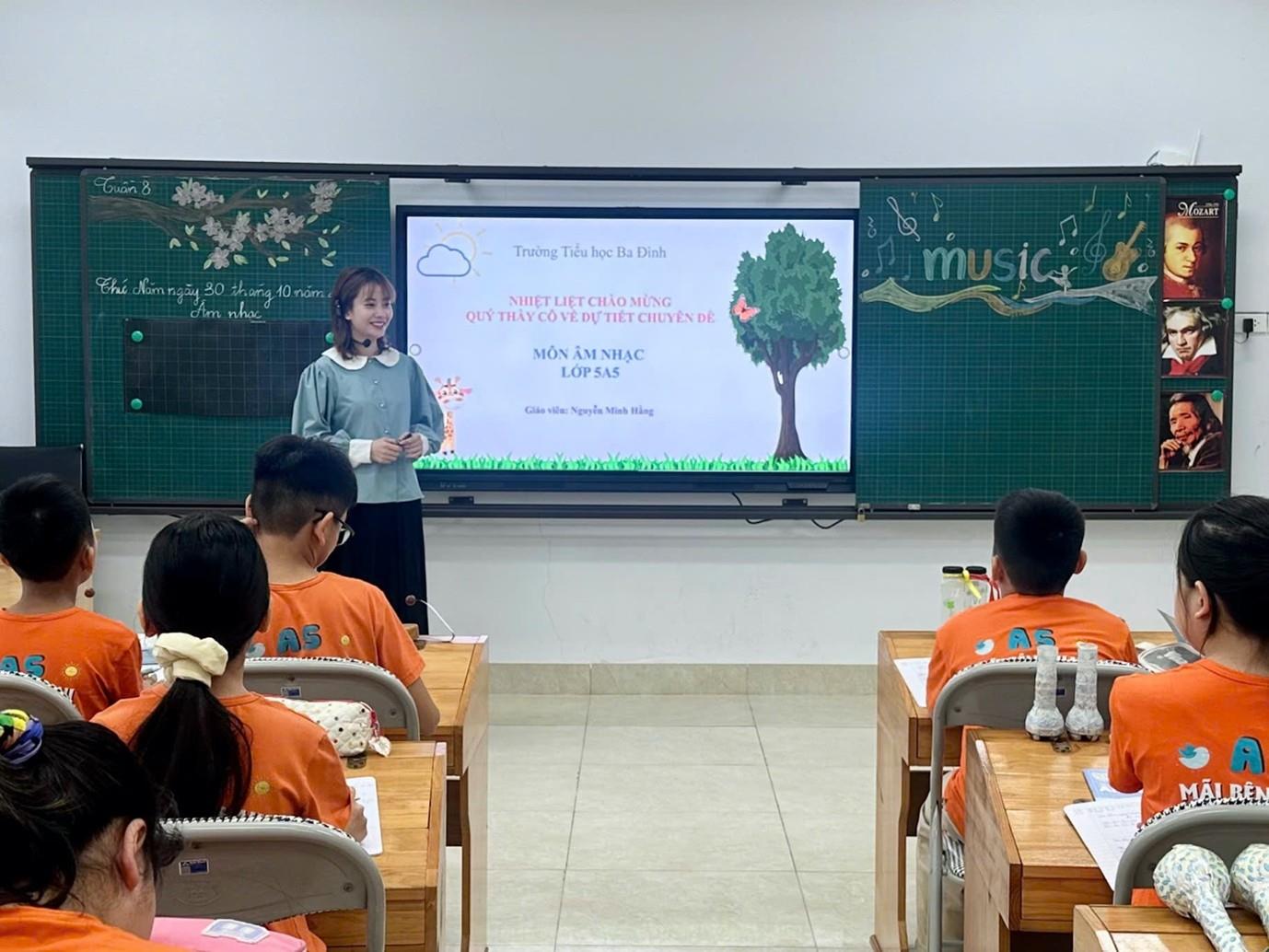 Sáng tạo không gian Âm nhạc: Áp dụng hiệu quả phương pháp tích hợp Nhạc cụ gõ và Kèn phím trong dạy Đọc nhạc