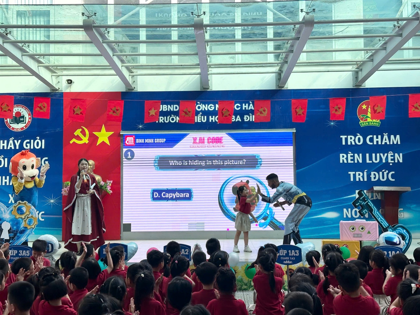 A group of people on a stage

AI-generated content may be incorrect.