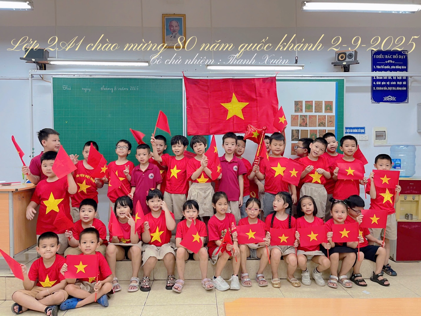 A group of children in red shirts

AI-generated content may be incorrect.