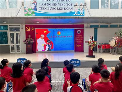Niềm vui ngày vào Đội