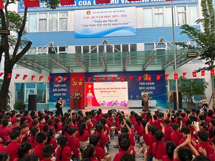 Khai mạc Giải Thể thao Truyền thống Trường Tiểu học Ba Đình Năm học 2025 – 2026