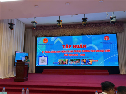 Trường Tiểu học Ba Đình tham dự Hội nghị Tập huấn Phòng tránh tai nạn thương tích trẻ em trên địa bàn Hà Nội - Giai đoạn 2021 – 2030