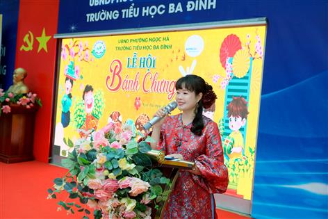 Tưng bừng Ngày hội Bánh chưng 2026: “Bánh chưng xanh – Tết an lành” tại trường Tiểu học Ba Đình