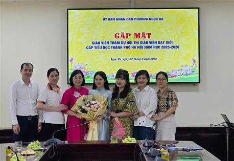Tiếp lửa tâm huyết – Sẵn sàng tỏa sáng tại Hội thi Giáo viên dạy giỏi cấp Thành phố.