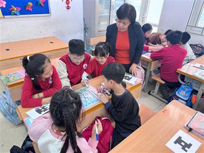 Khi công nghệ làm sinh động giờ Luyện từ và câu