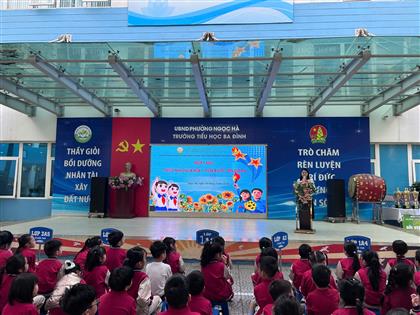 Ngày hội “Thiếu nhi vui khỏe – Tiến bước lên Đoàn” của trường Tiểu học Ba Đình chào mừng Kỷ niệm 95 năm ngày thành lập Đoàn TNCS Hồ Chí Minh (26/3/1931 - 26/3/2026)