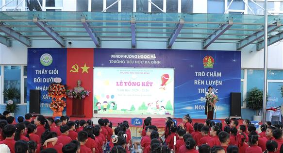 “Gom sắc nắng – Dệt ước mơ” - Lễ Tổng kết năm học 2025 - 2026 và Lễ tri ân, trưởng thành của học sinh khối 5 Trường Tiểu học Ba Đình.