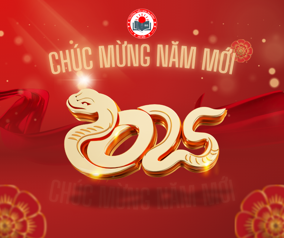 Trường Tiểu học Ba Đình thông báo lịch Nghỉ Tết Nguyên Đán Ất Tỵ