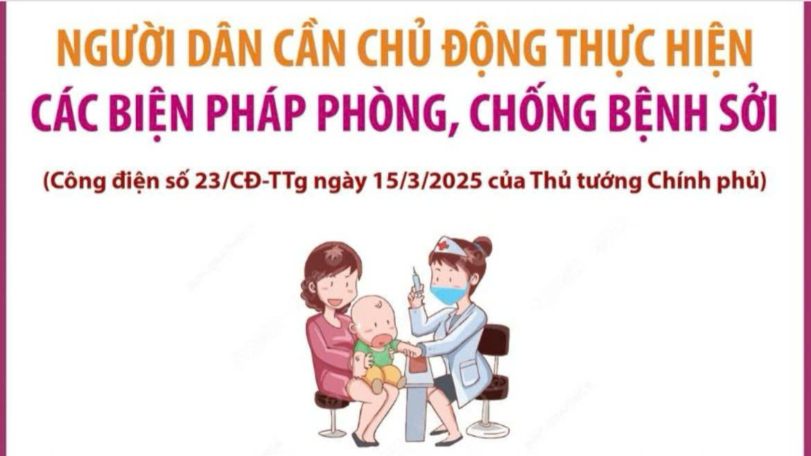 Trường Tiểu học Ba Đình tuyên truyền phòng, chống bệnh Sởi