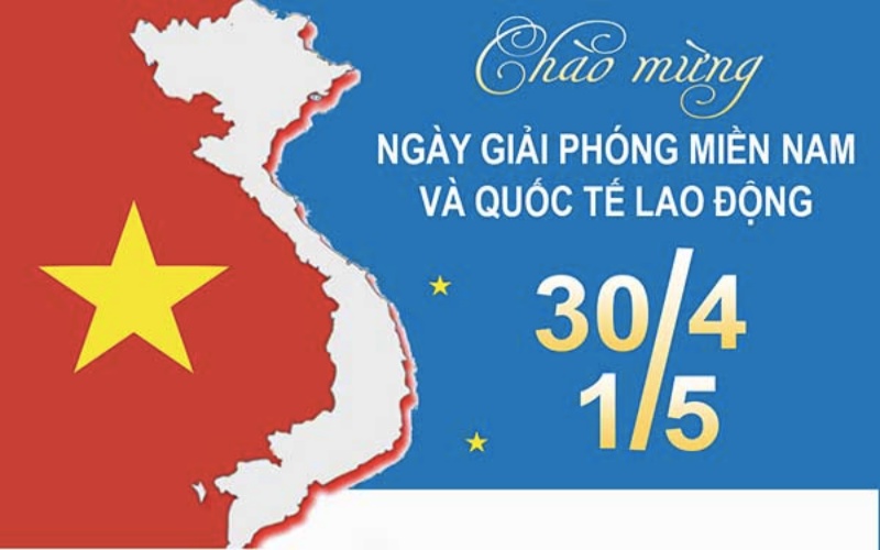 Trường Tiểu học Ba Đình thông báo lịch nghỉ lễ 30/4 và 1/5