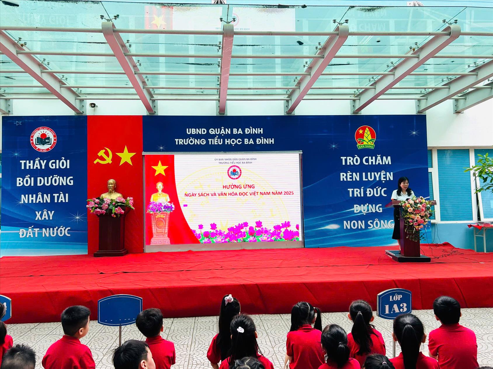 Trường Tiểu học Ba Đình Hưởng ứng Ngày sách và Văn hóa đọc Việt Nam năm 2025