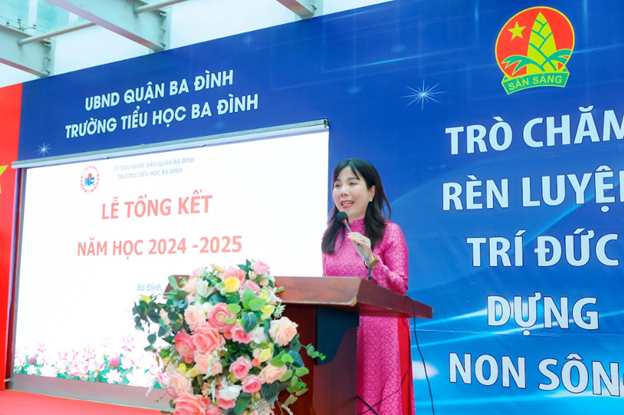 Tưng bừng Lễ tổng kết năm học 2024 - 2025  tại trường Tiểu học Ba Đình