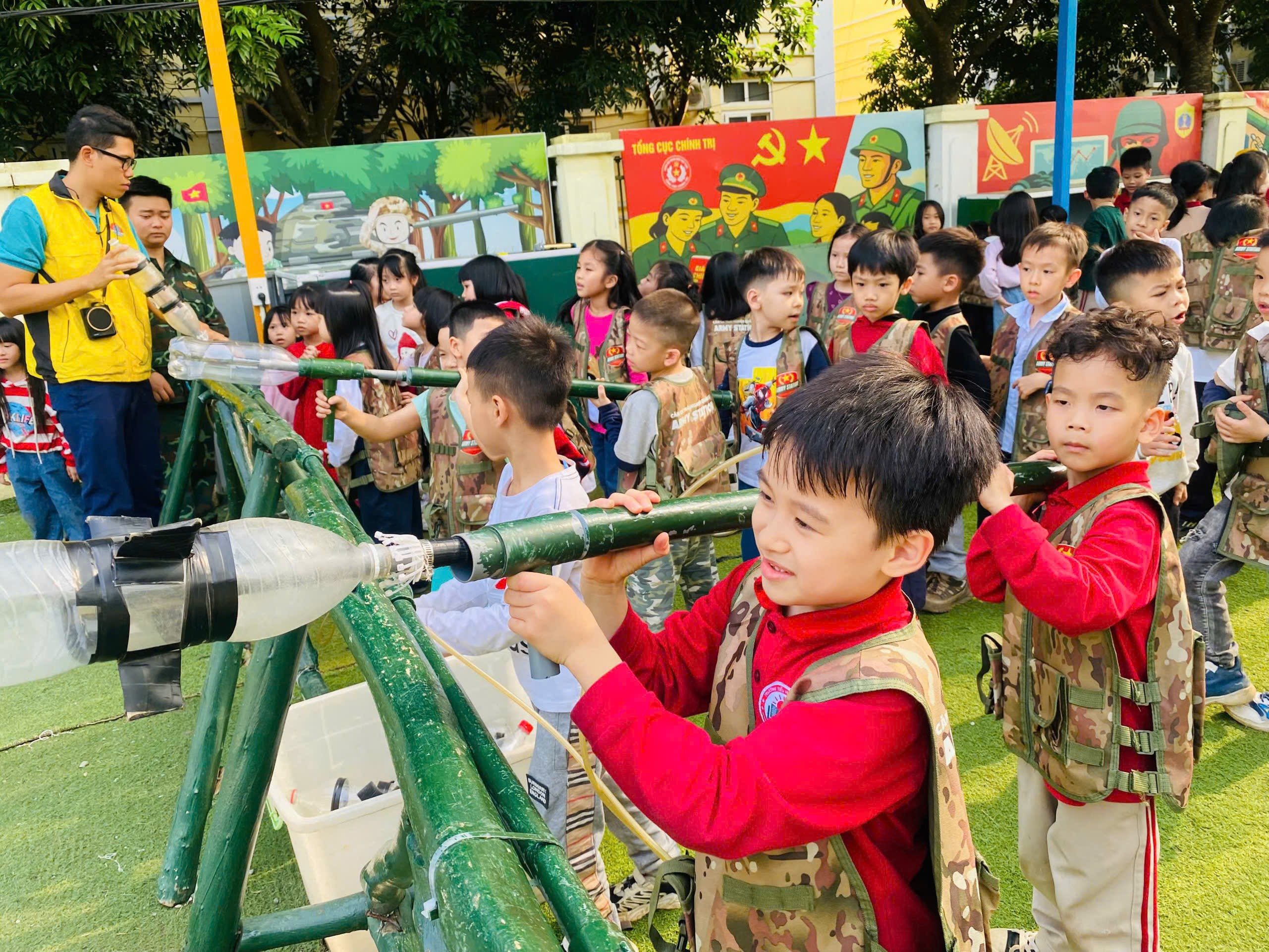 A group of children playing with water guns

AI-generated content may be incorrect.