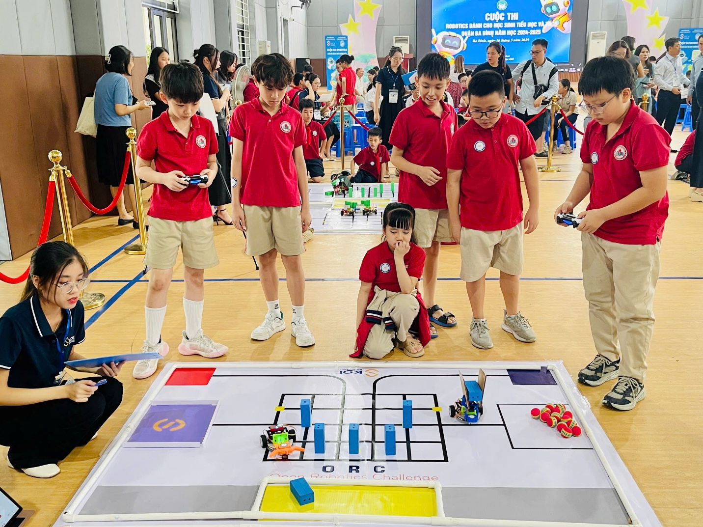 A group of children playing a game

AI-generated content may be incorrect.